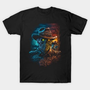 The Cursed of Zombie Cowboy - Gunslinger T-Shirt